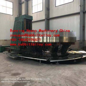 China ball mill ring gear rotary kiln ring gear from Runxing Heavy Machinery