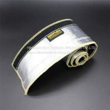Heat Sheath Aluminized Sleeving With Velcro photo-4