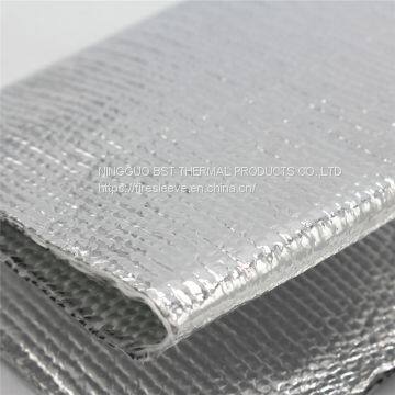 HIGH TEMPERATURE ALUMINIZED HEAT BLANKET MATERIAL SHIELDING MAT photo-5
