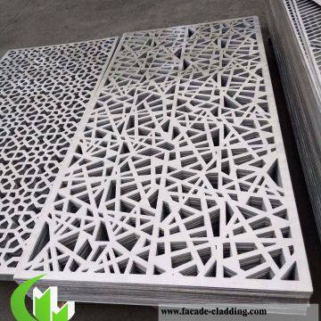 Perforated wall panel aluminum facade metal panels for exterior