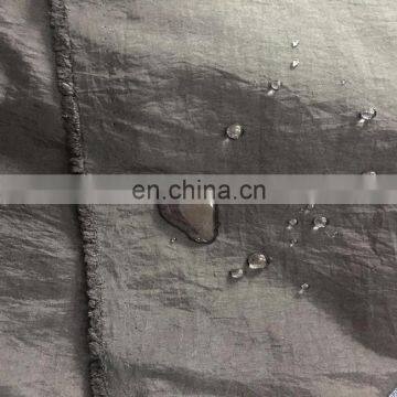 Chinese supplier crinkle nylon taslan fabric for jacket