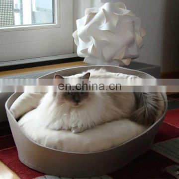 Popular Cat Bed Handmade Wool Cat Cave Felt Nest Pet Supplier