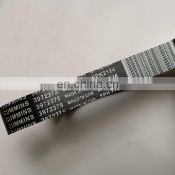 Foton ISF3.8 Diesel Engine Spare Parts Fan Belt 3972375 8pk2124