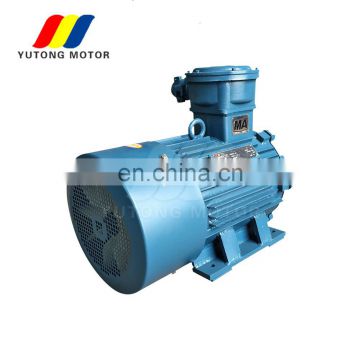 Yutong explosion-proof motor YB3/YBK3 three-phase asynchronous 380v dust/CT4 2/4/6/8 pole flameproof motor