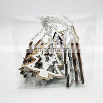 Wooden Tree Christmas Led String Light Xmas Outdoor Indoor Decoration photo-6
