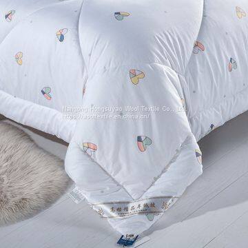 Winter High Quality Thickened Cashmere Quilt/ Australia Cashmere Quilt for Sale photo-2