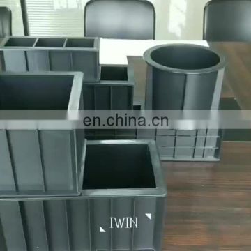 Good price 150mm  Plastic concrete test mortar cube moulds