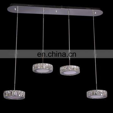 Simple modern living room lights personalized crystal chandelier lamps