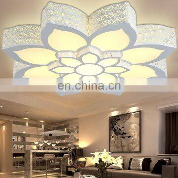 Creative Flowers Warm Home Lighting Acrylic Ceiling Lamps photo-4