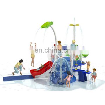 zero depth splash pad equipment for family recreation area