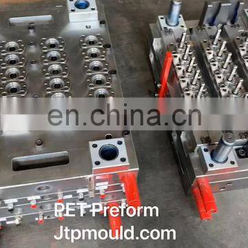 Taizhou JTP High quality 16 24 32  48 multi cavity  hot runner Precision plastic mould pet preform mould