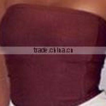 2016 New Fashion Ladies Strapless Rayon Knitted Stretch Sey Bandage Bustier Crop Tops photo-2