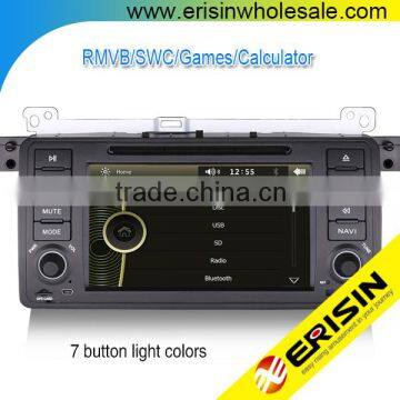 Erisin ES7246C 7" E46 MG ZT 1 Din Car Audio Player with Bluetooth GPS Canbus