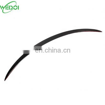 Carbon Fiber Spoiler for  2021 Tesla Mode Y Trunk Lip Spoiler Model Y Accessories Trunk Wing Performance Spoiler