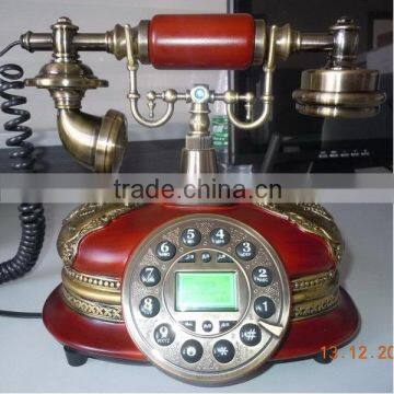 Analog landline phone with sim card