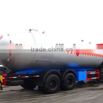 6x4 Dongfeng LPG tank trailer with 56.14m3 for sale