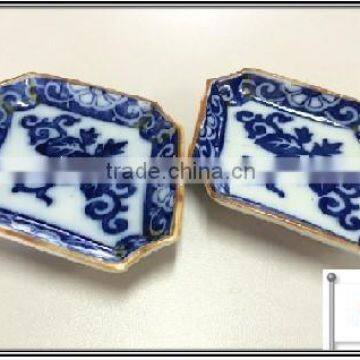 Stylish and Used Ceramic Tableware for Household Made in Japan