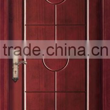 high quality handle Mdf Wood Door