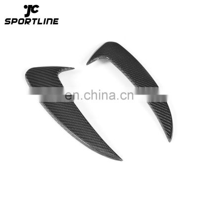 Vacuum Carbon C205 Rear Bumper Fins Spoiler for Mercedes Benz C205 C250 C300 C43 2-Door 15-18