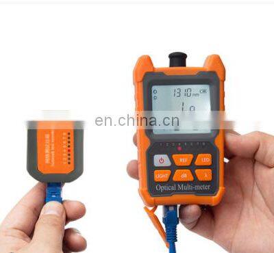 Portable All-In-One Fiber Optical Power Meter With 5km Laser Source Visual Fault Locator