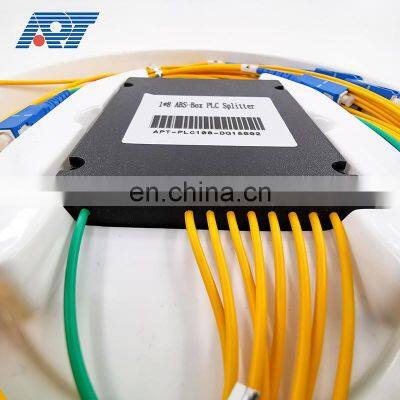 1x4 1x8 1x16 fiber optical distribution box plc splitter
