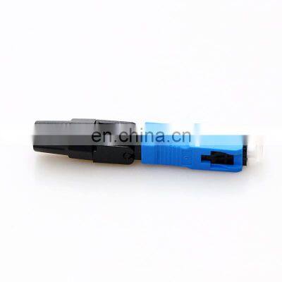 Pre-embedded FTTH Fiber Optic Drop Cable SC/UPC Fast Field Assembly Connector photo-2