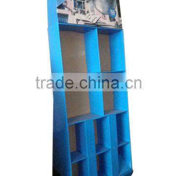Hot sale Corrugated advertising cardboard display stand shelf