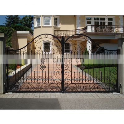 antique italian style wrought iron driveway sliding gates designs