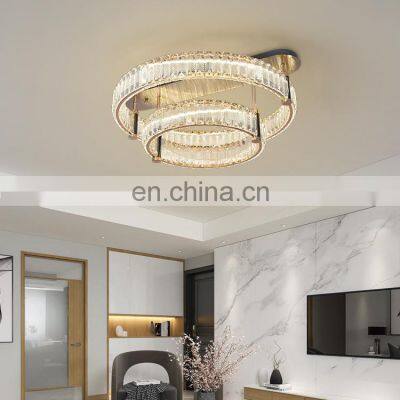 Indoor Decoration Dining Room Bedroom Living Room LED Crystal Modern Luxury Ceiling Light