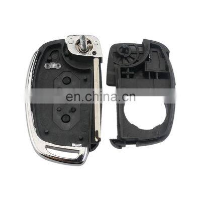 Replacement 3 Buttons Flip Remote Key Shell Case Blank Cover Housing Fit For Hyundai IX35 I20 Tucson Auto Key photo-5
