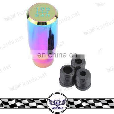 Universal Neo Chrome Car Gear Shift Knob,CNC Aluminum 5-Speed JDM Shift Knob photo-4
