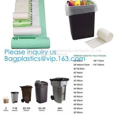 PBAT PLA Cornstarch Grocery Shopping Bag Vest Carrier, Singlet Handle Handy Killeen Bags Sacks Packaging Produce Roll photo-2