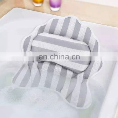 2022 Hot Selling Non-slip SPA Bath Pillow Bathtub Bath Pillow Neck