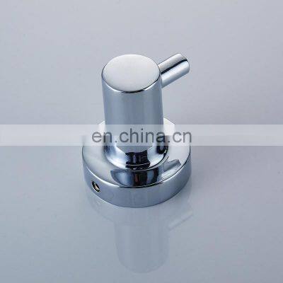 Bathroom High Quality Wall Mounted Cloth Robe Hanger Hook Chrome or Black photo-3