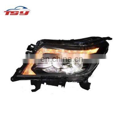 hot selling car led head light car with two len for Navara NP300