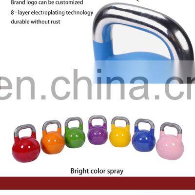 TEZEWA Factory Directly Sale Wholesale Kettlebells Colors Kettle Bells Custom Kettlebell For Fitness photo-4