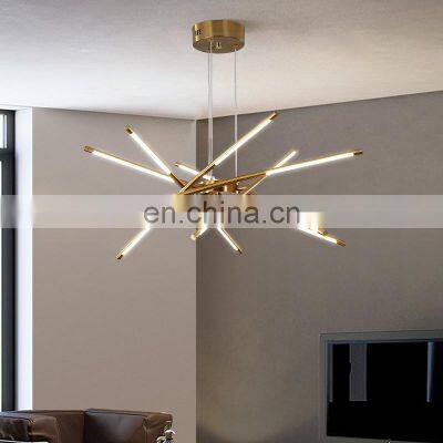 Nordic Modern Living Dining Room Pendant Light Bedroom Chandelier Lamp Creative Simple Design LED Pendant Light