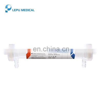 Lepu Professional Medical Dialyzer Hemodialysis Hemodialyzer Consumables High Flow Dialyzer