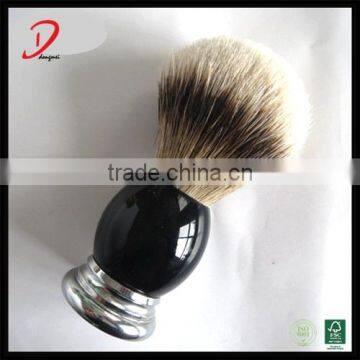 men's badger hair shaving brush ,resin handle shaving brush set