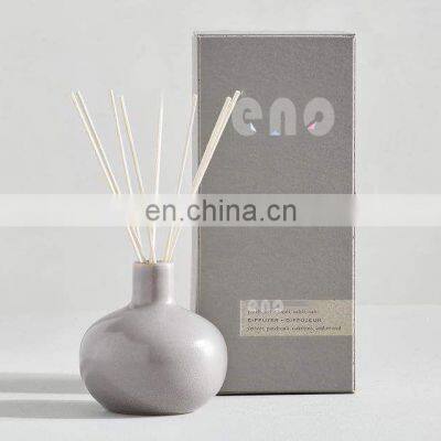 ENO 2022 New Aromatherapy Oil Set Fragrance Decorative Ceramic Reed Diffusers photo-4