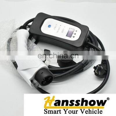 Portable Type 2 EV Charging 16A 32A 40A EU Connectors Plug With Control Box 5M Cable EV Charger USA photo-2
