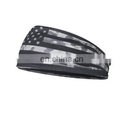 Tie Dye Cycling Yoga Sport Sweat Headband Women Sweatband For Men Women Yoga Hair Bands Head Sweat Bands Sports Safety photo-4