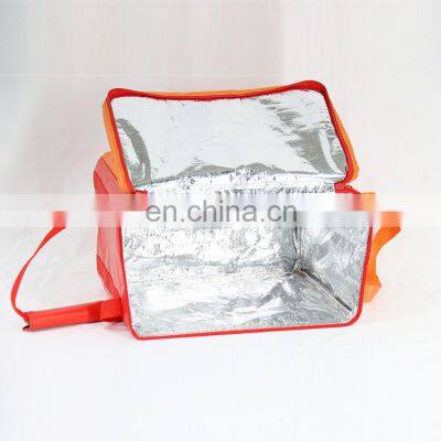 Foldable Lunch Insulated Cooler Bag Heated Food Delivery Bag Thermal