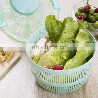 High Quality Easy to Use Multifunction Plastic Vegetable Good Grips Large Colander Salad Spinner photo-4