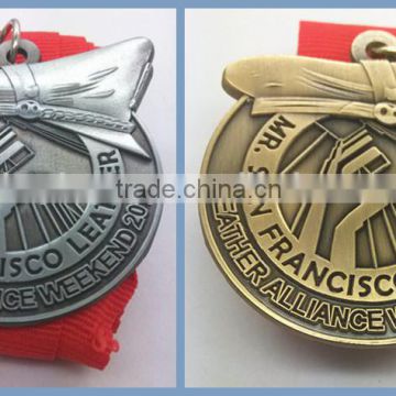 3d custom logo sport medal sport medallion custom metal medal