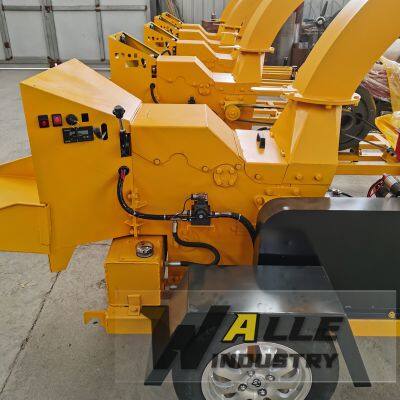 Mobile Tree Branch Grinder Tree Branch Chipper Wood Chipper Shredder Crusher photo-2