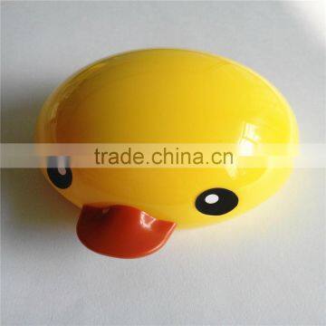 fancy lens containers cartoon duck contact lens abs case