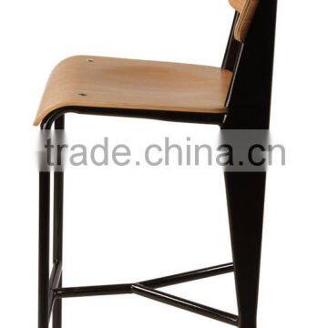 Jean Prouve Plywood Standard Bar Stool for Restaurant photo-3