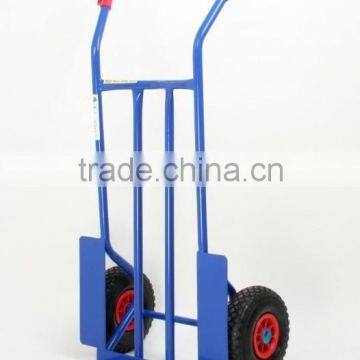 Heavy duty 300kgs load steel hand trolley sack truck