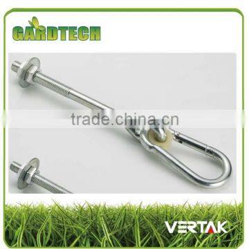 Over 100 employees outdoor SWING HOOK WHITE GALVANISED